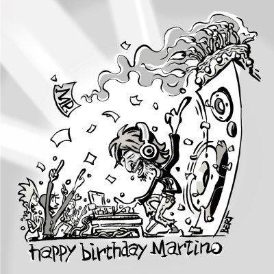 Auguri Martino card | Massprod