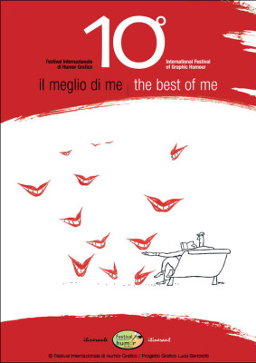 Catalogo Il meglio di me | 10° Festival Internazionale di Humor Grafico <br>Illustrazione di Yayo | www.festivalhumorgrafico.eu
