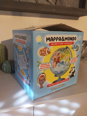 Mappa&Mondo | globo luminoso per bambini | packaging | © Tecnodidattica