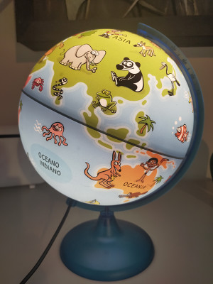 Mappa&Mondo | globo luminoso per bambini | Asia-Oceania | © Tecnodidattica