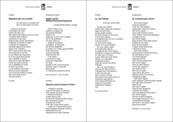 Poetici (2 di 2) | Alcuni giochi Poetici di Ser Berto tratti dall'antologia