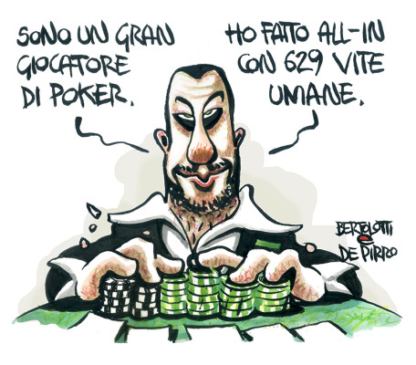 Salvini poker migranti