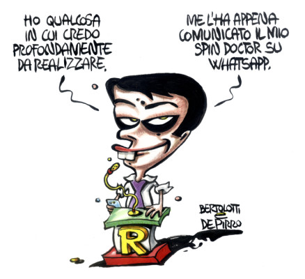 Spin doctor Renzi